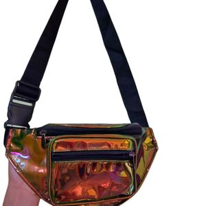 Fanny Crossbody Bag Holographic Genz