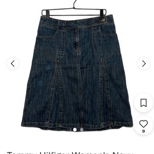 Tommy Hilfiger Women's Navy Skirt