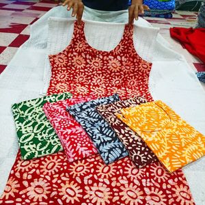 Pure 101% Cotton Kurti Daily Wear