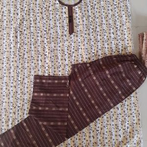 Unstiched Kurta Witn Pant