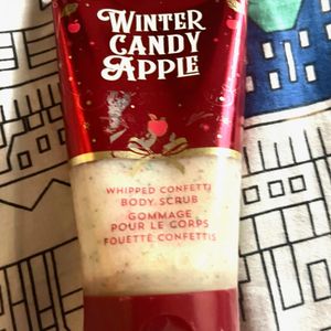 BBW Winter Candy Apple Body Scrub