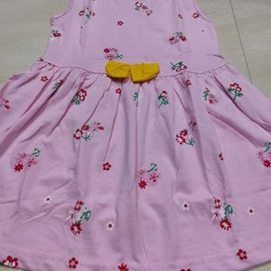 Brand New Girls Pure Cotton Frock..
