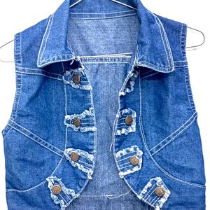 Crop Denim Jacket