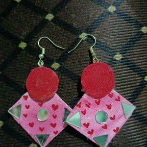 Fabric Earings For Women Homemade Earing