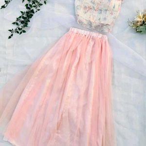 Barbie Skirt And Top Set