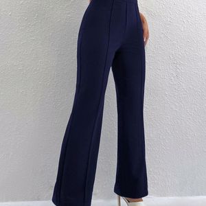 Navy Blue Bootcut Trouser