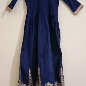 Navy Blue Gown For Women