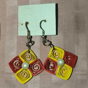 Quilling Set Yellow And Red