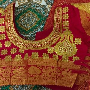 New Pattu Saree With Tag