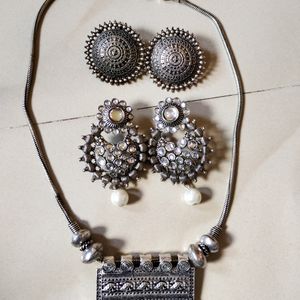 Beautiful Silver Jewellery Set 🤍🤍