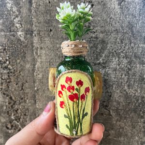 Texture Painted Mini Flower Vase