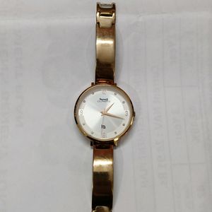 Branded Gold Plated  Watch For Girls And Women