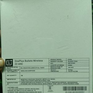 OnePlus Bullet Z2 Wireless Anc Working