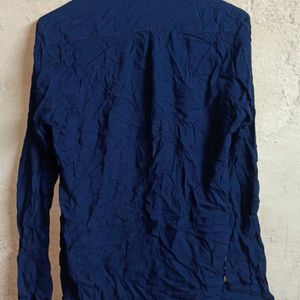 🇫🇷 French Fashion Shirt Top Navy Blue Premium