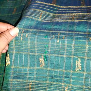 Pure Kanchi Pattu Saree 🦚