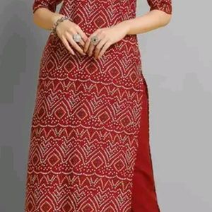 Very Low Price Brand New Bandej Kurti With Garara