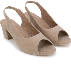 Wedges Nude Color