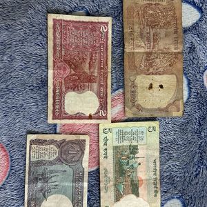 Government of India, old Currency notes