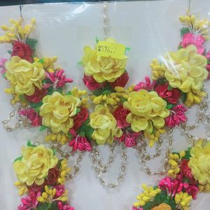 Haldi Jwellery Set