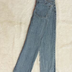 Light Blue Wide Leg Jeans