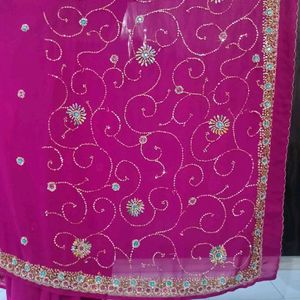 (2) Wedding Saree With Blouse