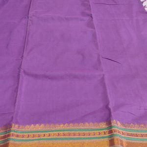 New🌟 Handloom Soft Silk Saree With Border