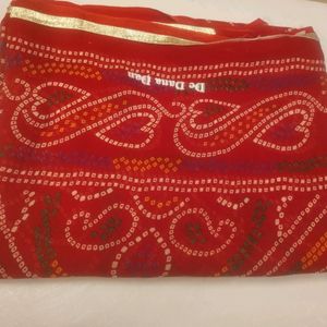 Chundari Print Saree