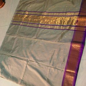 Cotton Silk Pure Gadwal Saree