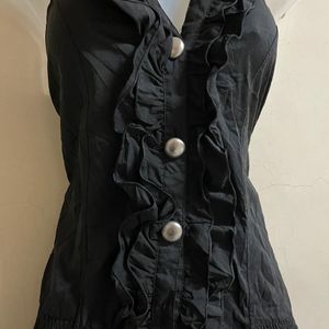 Korean Black Playsuit