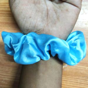 Light Blue Scrunchie