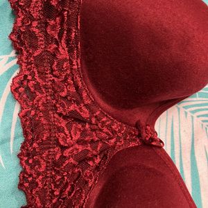 Clovia Maroon Bra -32B - Unused