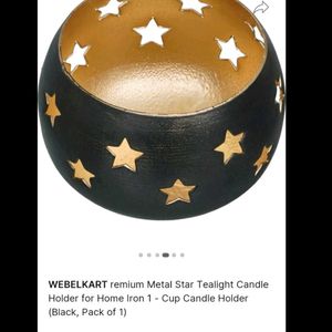 Tealight Candle Holder for Home Iron 1 - Cup