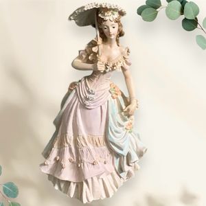 Price Drop!!!Beautiful Victorian Lady Figurine