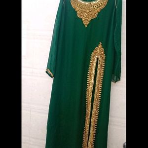 Beautiful Mirror Work Party Wear Gown For Women's