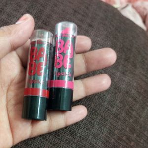 Two Lipsticks Red And Pink Shades Only In ₹99