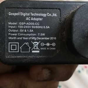 5V 1.5Amp Settop Box Power Adapter For Sell