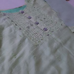 Mirror Kurta Nad Pant Set