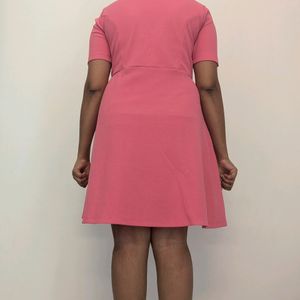 Pink Skater Dress