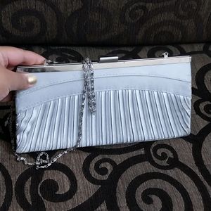 Women Silver Clutch Bag