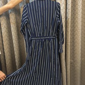 Blue Stripes Dress