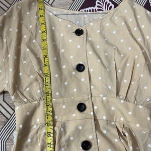 Women Cream Color Top- Unused