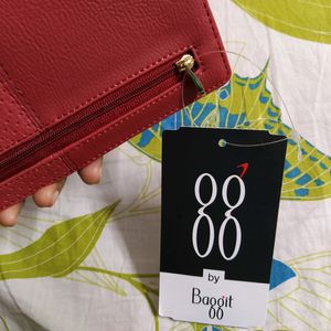 Biggit Women Red Two Fold Wallet