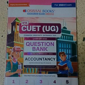 Oswaal Cuet Accountancy Question Bank Chapterwise