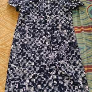 Target Womens Size 10 Blue White Dress New