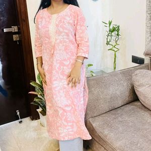 pink kurta