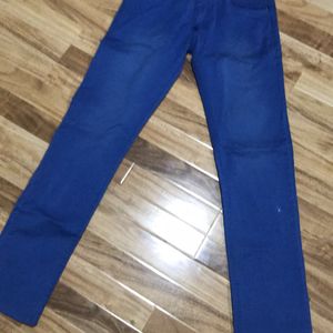 Blue Women Jeans Authetic Denim Wear