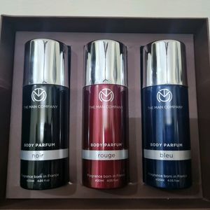 THE MAN COMPANY - BODY PARFUM GIFT SET OF 3