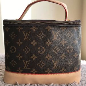 Auth Louis Vuitton Nice Vanity Case