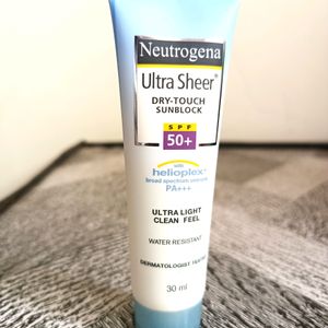 Neutrogena Ultra Sheer Dry Touch Sunblock Spf 50+