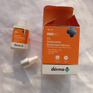 Branded (The Derma Co) 1%Hyaluronic Suncream Serum